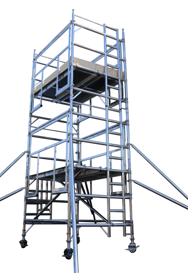 Aluminium scuffolding