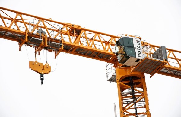 Crane Arrives